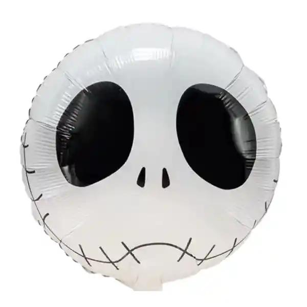 Globo Metalizado Jack Skellington Sin Inflar