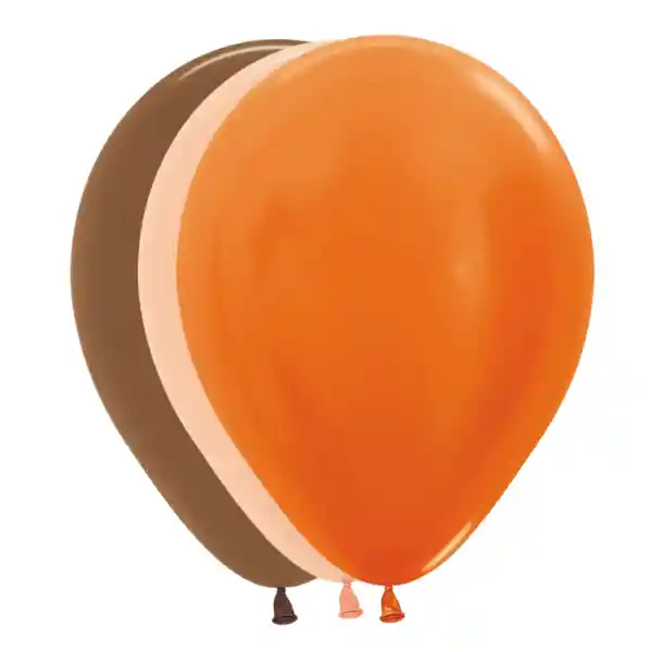 Paquete De Bombas/ Globos Fashion Halloween X 12 Und