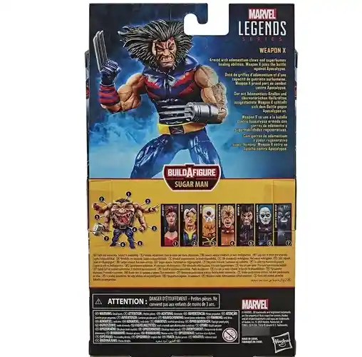 Figura Muñeco Marvel Legends Series Weapon-x Wolverine X Men