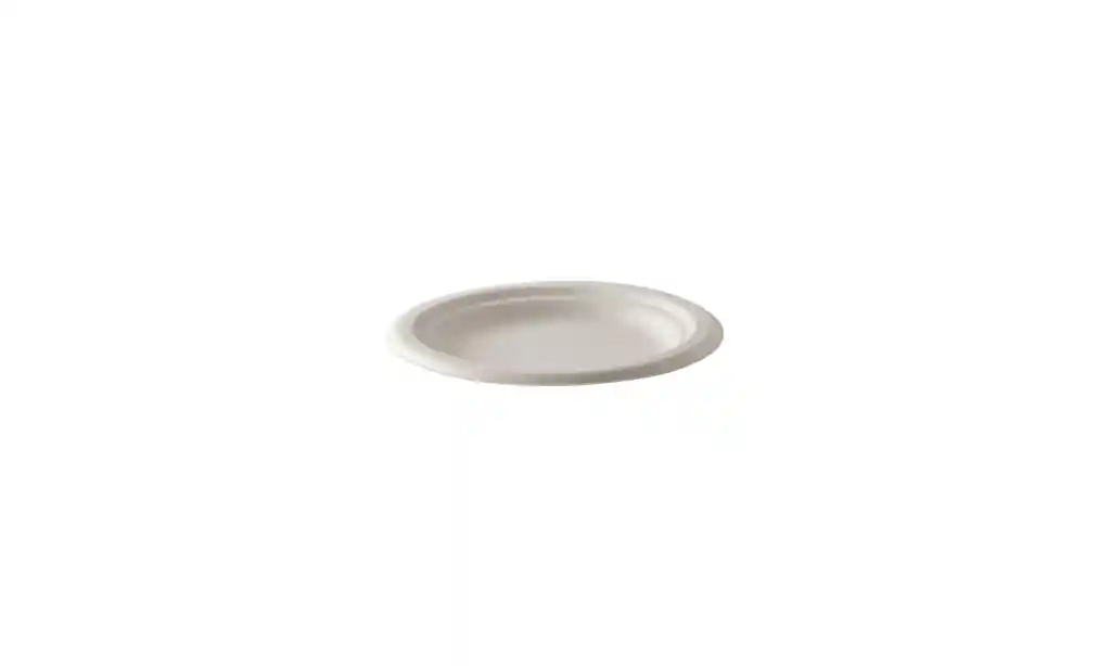 Plato Desechable Bagazo De Caña 15.5 Cm Darnel