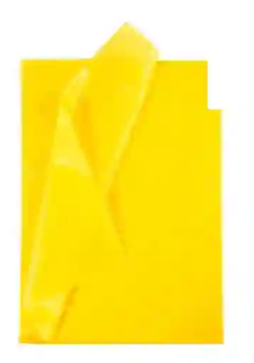 Papel Seda Amarillo X 4 Unidades