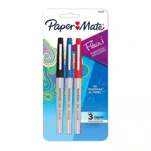 Plumigr Flair Tjx3 Basicos Uf Paper Mate 2185339