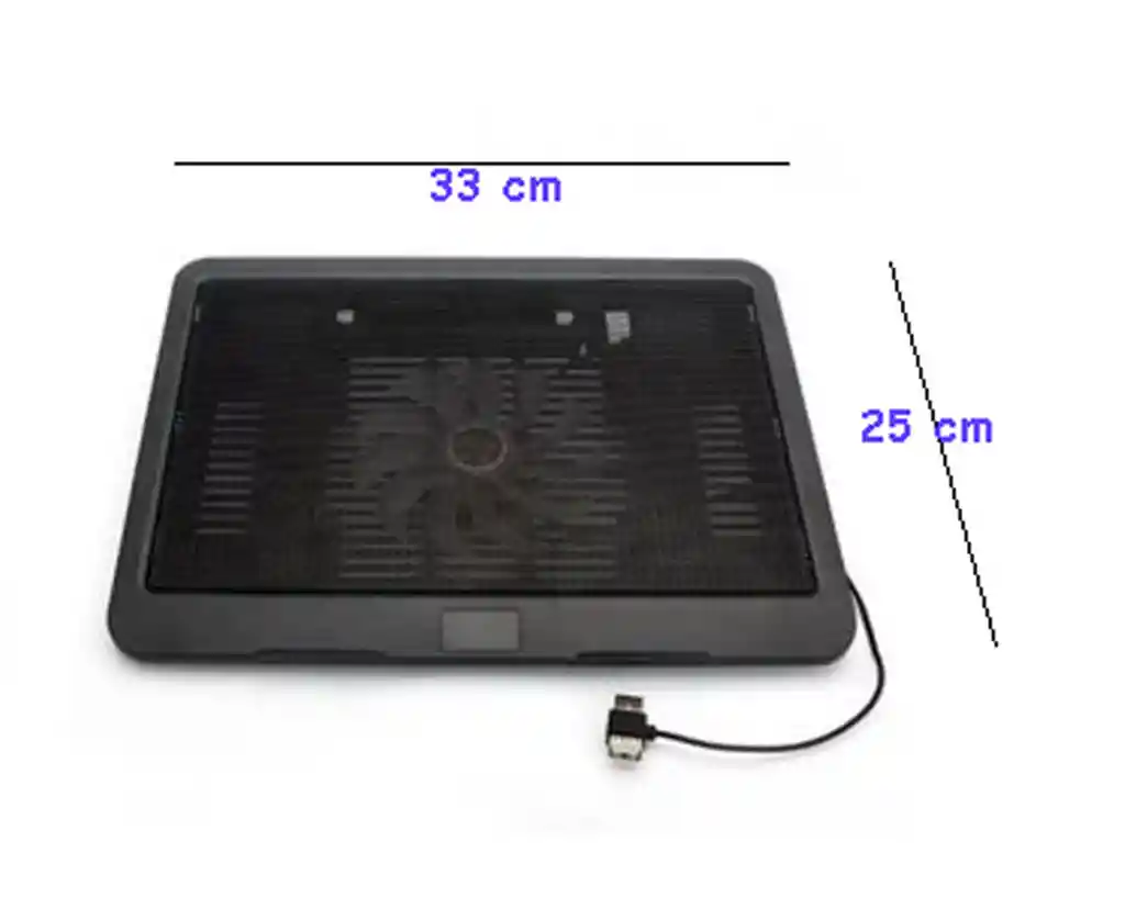 Base Refrigerante Portátil Ventilador Wit Wpc400