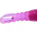 Arnés Strapon Vibrador Heby Fucsia Camtoyz