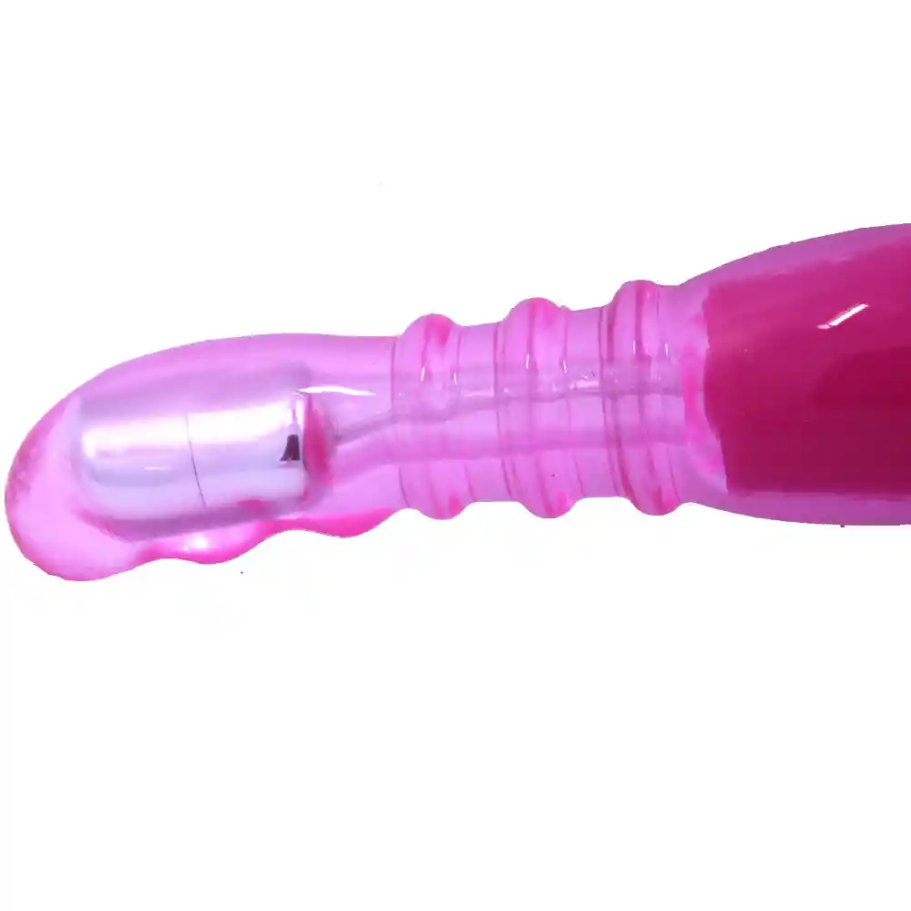 Arnés Strapon Vibrador Heby Fucsia Camtoyz