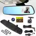 Espejo Retrovisor Doble Cámara Full Hd