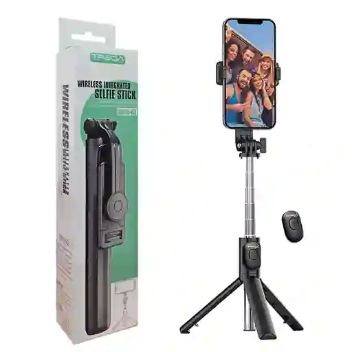 Monopod Palo Selfie Con Trípode Integrado Control Bluetooth