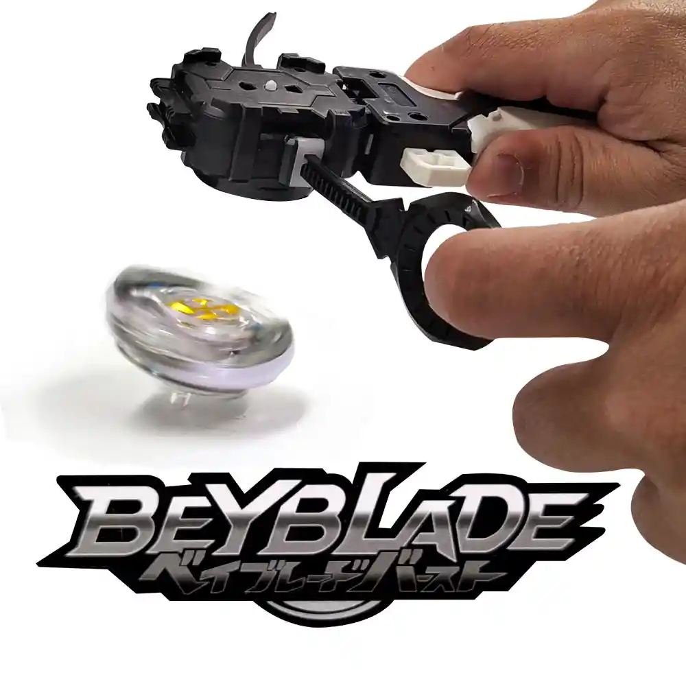 Beyblade Juguetes Trompo Lanzador Tornado Jugueteria