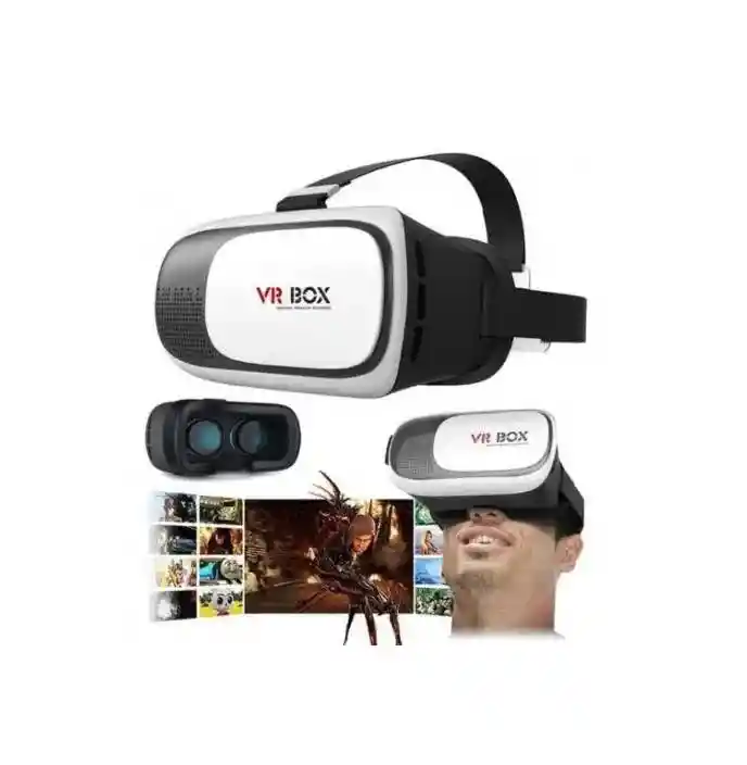 Gafas De Realidad Virtual 3d Vr Box + Control Bluetooth