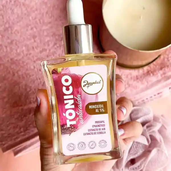 ANYELUZ Tonico Anticaida Y Anticaspa Estimula Y Retarda La Caida Del Cabello