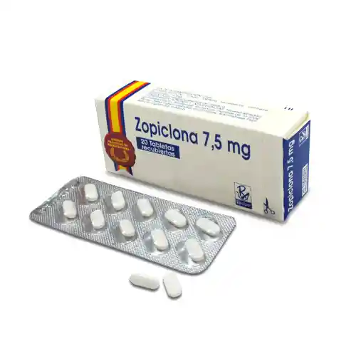 Zopiclona 7,5 Mg X 10 Tabletas