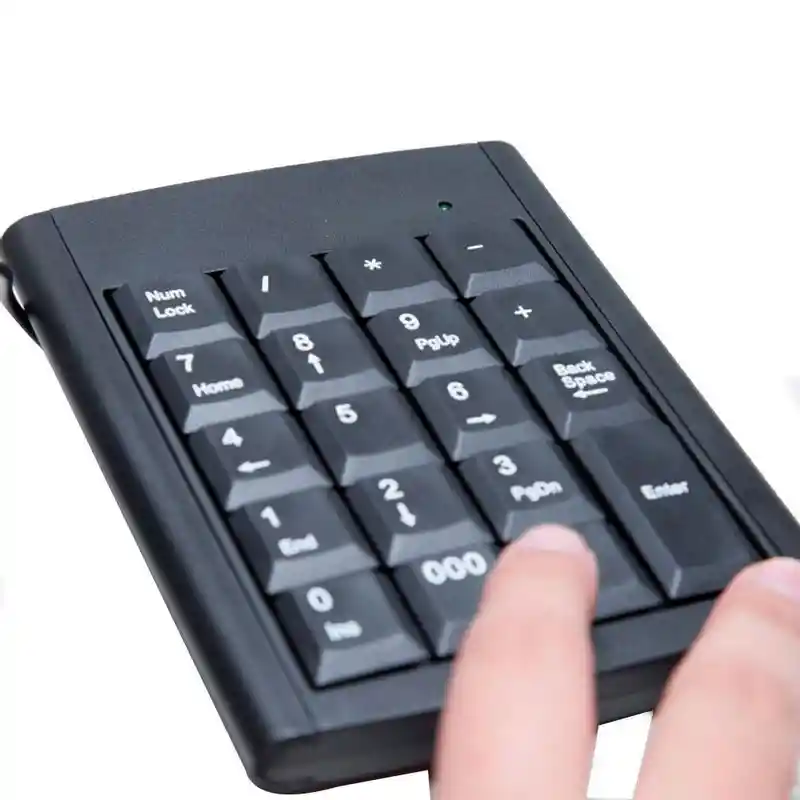 Teclado Numérico Usb Pc Mac Computador Plug Play