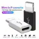 Adaptador Otg Micro Usb Hembra A Iphone Macho Lightning