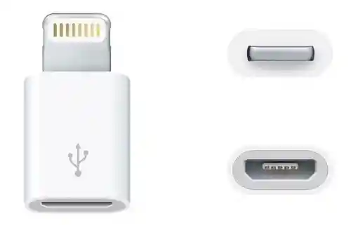 Adaptador Otg Micro Usb Hembra A Iphone Macho Lightning