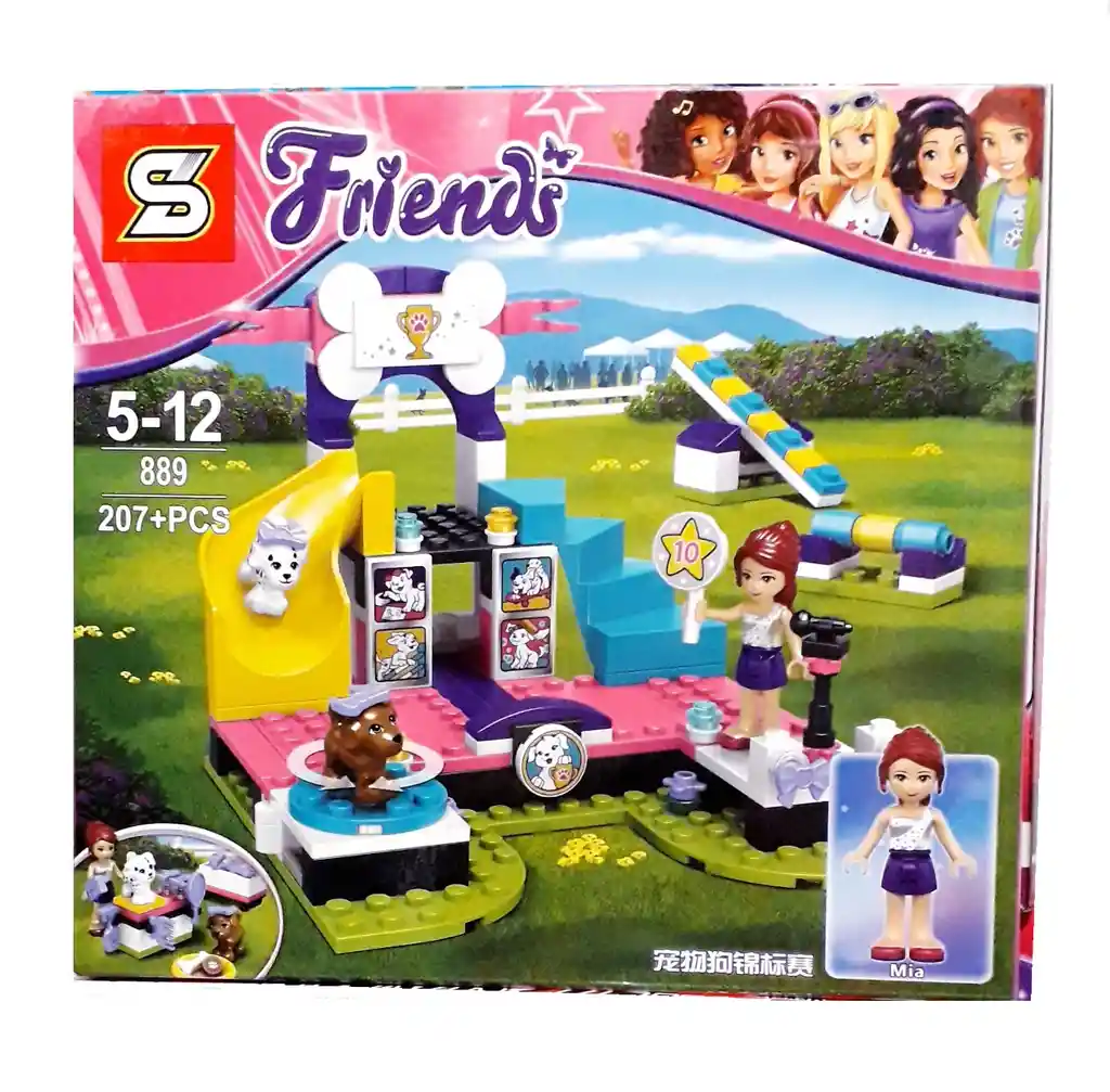 Juguete Armatodo Tipo Lego Friends 207 Piezas Ref 889