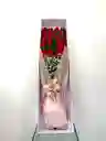 Caja Alargada De Rosas X 12 Unidades