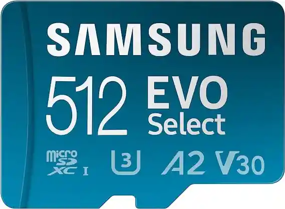 Microsdxc 512 Gb Original Full Hd Samsung Evo Select 130 Mb/s
