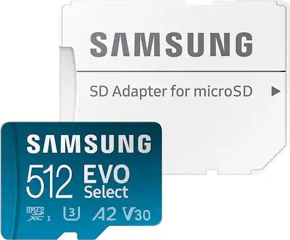 Microsdxc 512 Gb Original Full Hd Samsung Evo Select 130 Mb/s