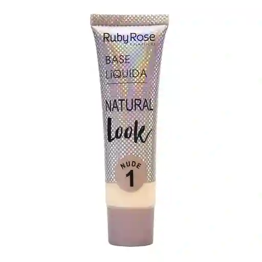 RUBY ROSE Base Liquida Natural Look Nude 1