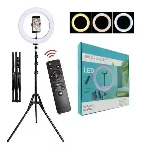 Aro De Luz 32cm Con Tripode 320a
