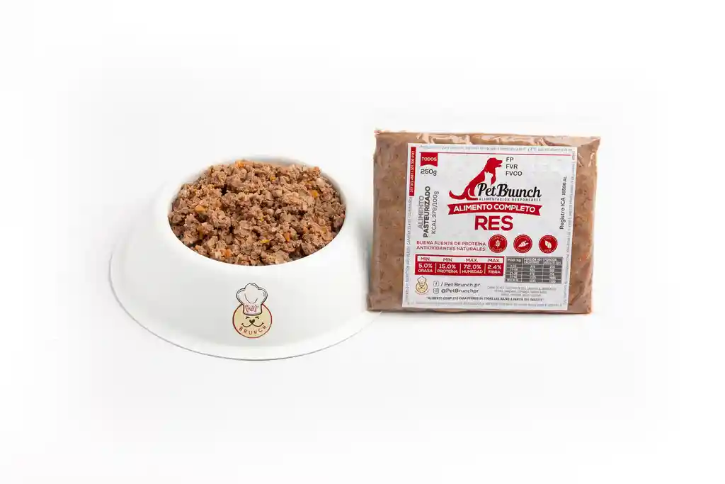 Pet Brunch Alimento Para Perro Al Res Zanahoria 250 G