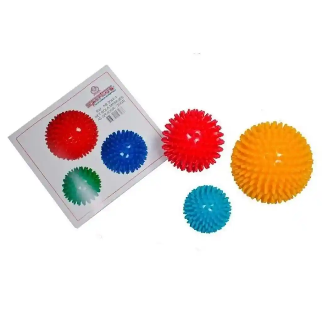 Set X 3 Bolas Para Masajes Terapia Relajamiento