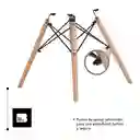 Kit De 2 Sillas Eames Moderna Minismalista Silla Comedor