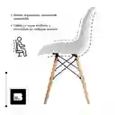 Kit De 2 Sillas Eames Moderna Minismalista Silla Comedor