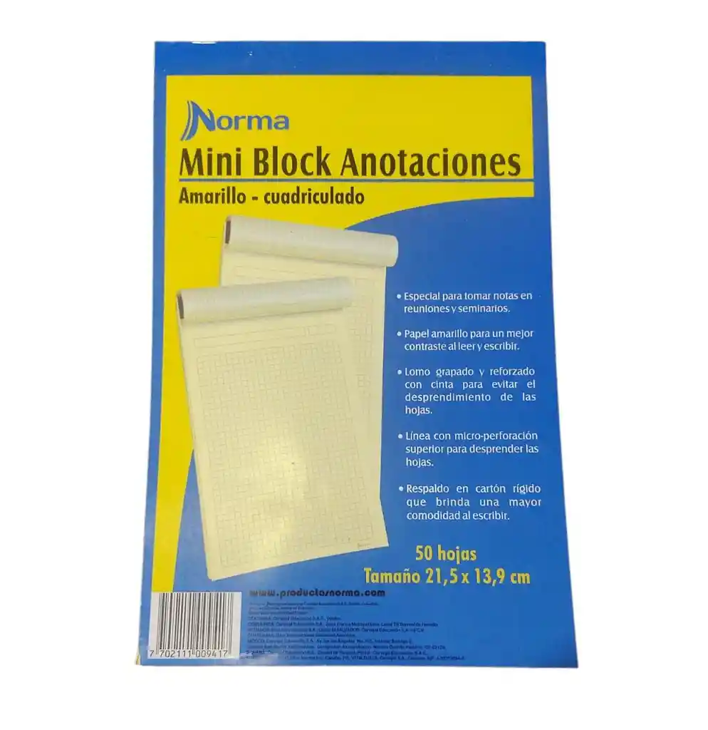 Mini Block Anotaciones