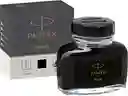 Tinta Parker Estilógrafo Original Quink Negra 57 Ml Pluma Fuente Estilográfica