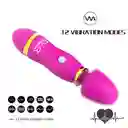 Vibrador Hitachi Mini Microfono, Juguete Clitorial Silicona Alta Calidad