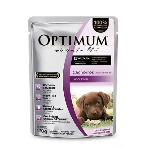 Optimum Pouchperro Filhotes X 85Gr