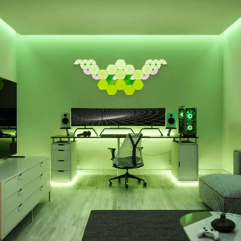 Panel Led Nanoleaf Shapes Smarter Kit (7 Hexagons)