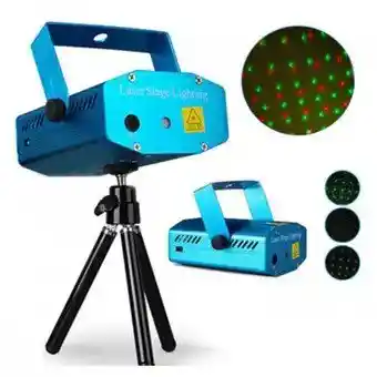 Proyector Puntos Luces Ritmica Navidad Fiestas