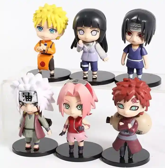 Figuras Coleccionables Naruto X6