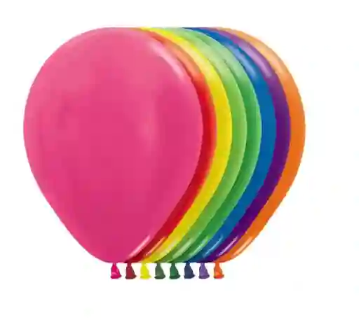 R-12 Globos Bombas Fashion Colores Surtidos X50 U Sempertex Fiesta