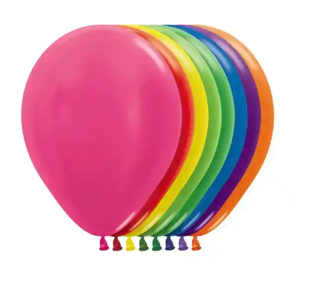 R-12 Globos Bombas Fashion Colores Surtidos X50 U Sempertex Fiesta