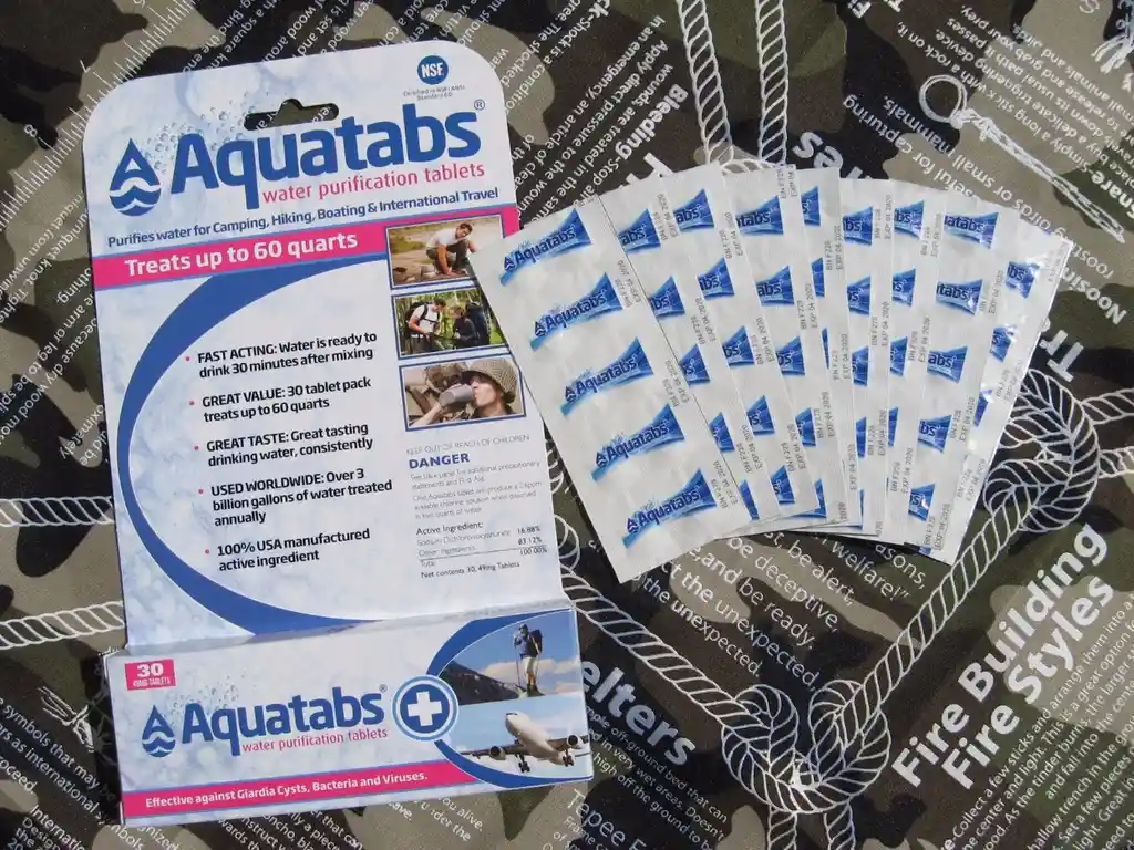 3 Sobres X10 Tabletas Pastillas Purificadoras Agua Aquatabs