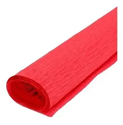 Papel Crepe Rojo X 1 Und