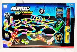 Juguete Pista Magic Tracks Carro Control Remoto 208 Piezas