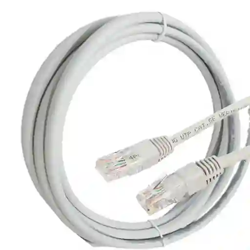 Cable Red Internet 3 Mts Ponchado (utp Cat 5)