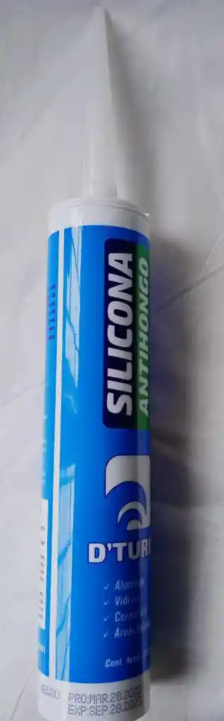 Silicona Negra Antihongos 280ml