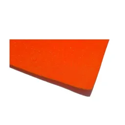 Foami Escarchado Naranja 1/8 X 1 Und