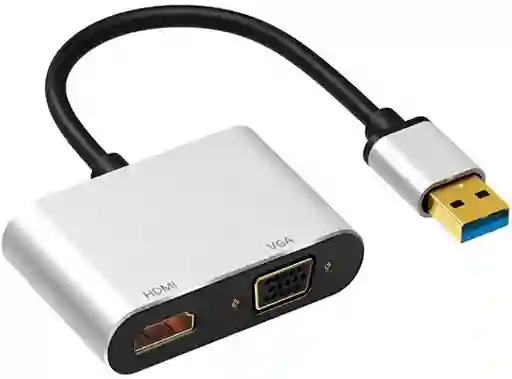 Tarjeta De Video Externa Usb 3.0 A Hdmi + Vga 1080p