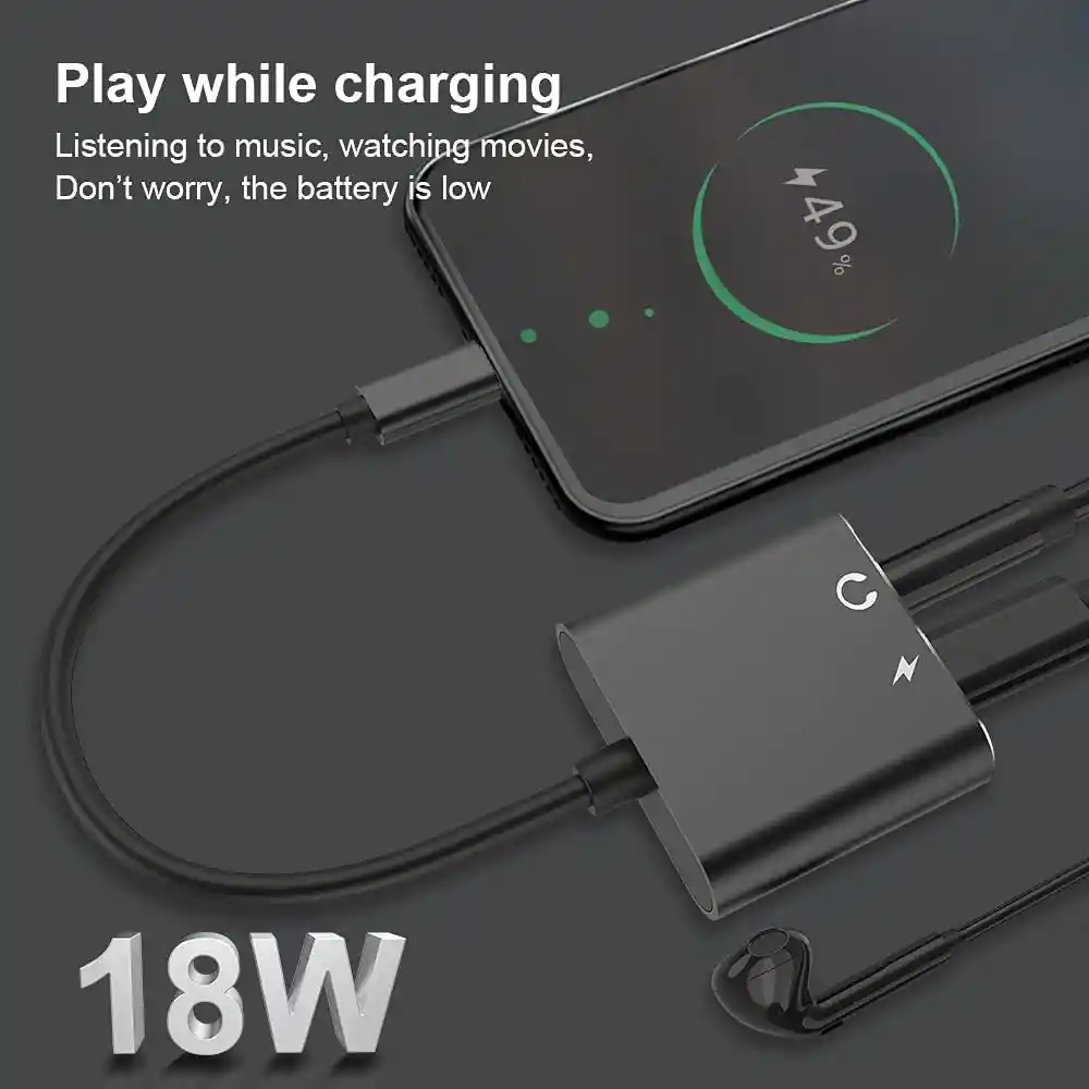 Adaptador Audifono Usb C A Jack 3.5 Mm Galaxy Ipad Pro Pixel
