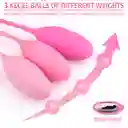 3 Bolas Kegel Rose - Con Diferentes Pesos.
