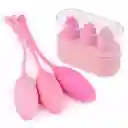 3 Bolas Kegel Rose - Con Diferentes Pesos.