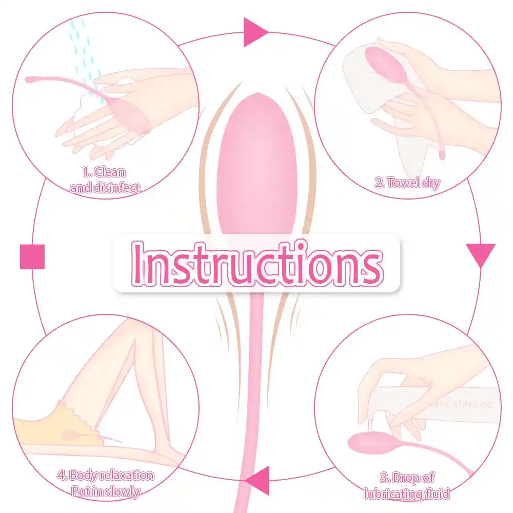 3 Bolas Kegel Rose - Con Diferentes Pesos.