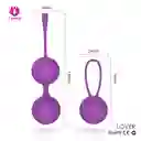 Bolas Kegel De Peso Ajustable Lover. Magenta