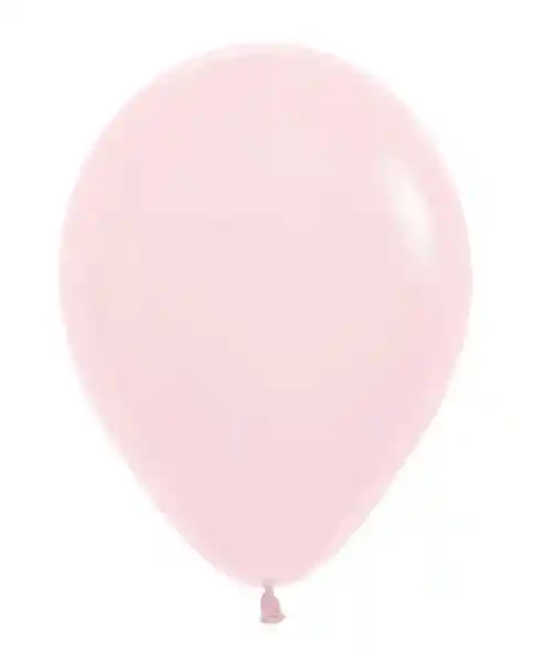 Bomba Globo Biodegradable De Latex Rosada Pastel R12